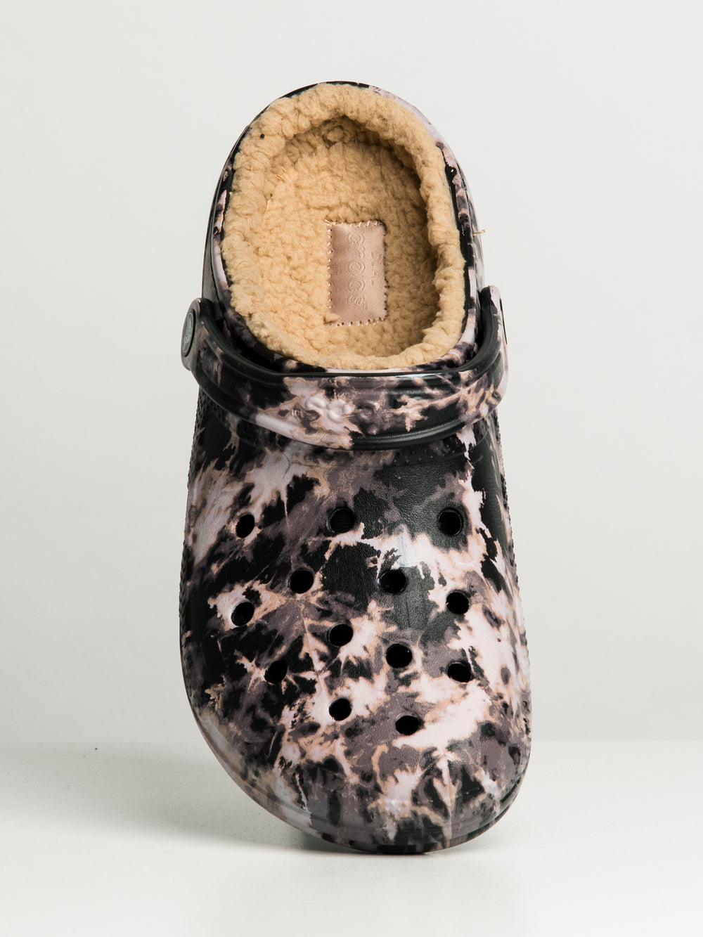 WOMENS CROCS CLASSIC LINED BLEACH DYE CLOG - CLEARANCE