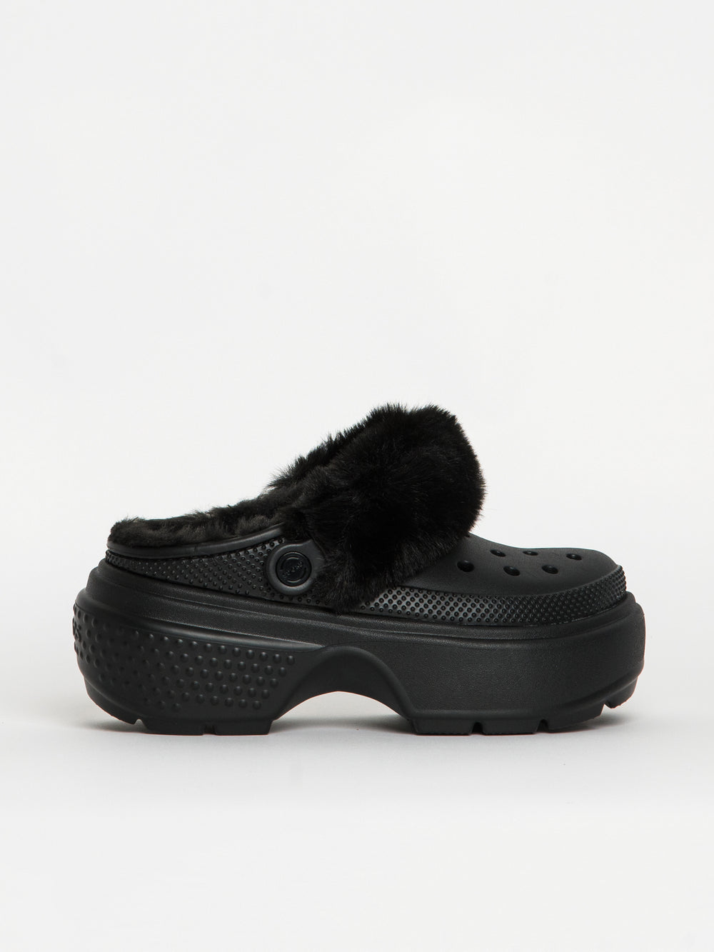 WOMENS CROCS STOMP LINED CLOG - CLEARANCE
