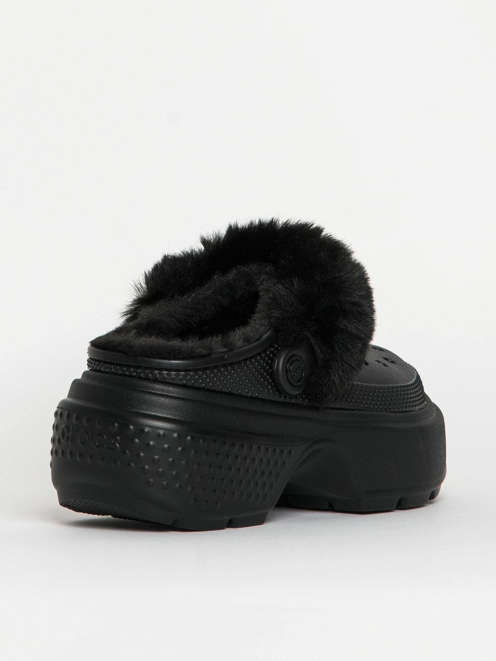 WOMENS CROCS STOMP LINED CLOG - CLEARANCE