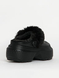 WOMENS CROCS STOMP LINED CLOG - CLEARANCE