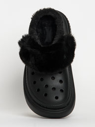 WOMENS CROCS STOMP LINED CLOG - CLEARANCE