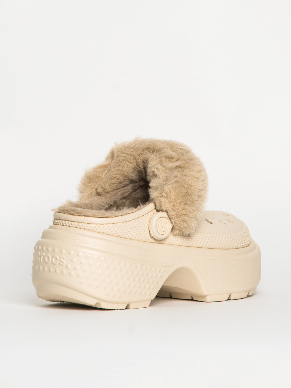 WOMENS CROCS STOMP LINED CLOG - CLEARANCE