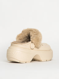 WOMENS CROCS STOMP LINED CLOG - CLEARANCE