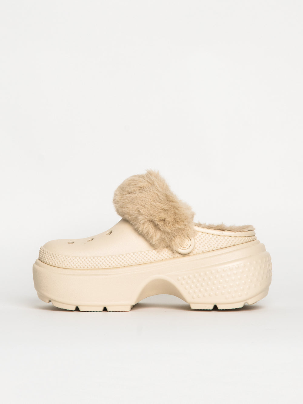 WOMENS CROCS STOMP LINED CLOG - CLEARANCE