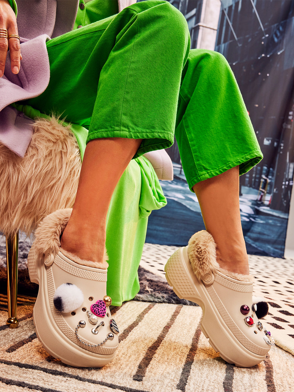 WOMENS CROCS STOMP LINED CLOG CLEARANCE Blackwell Supply