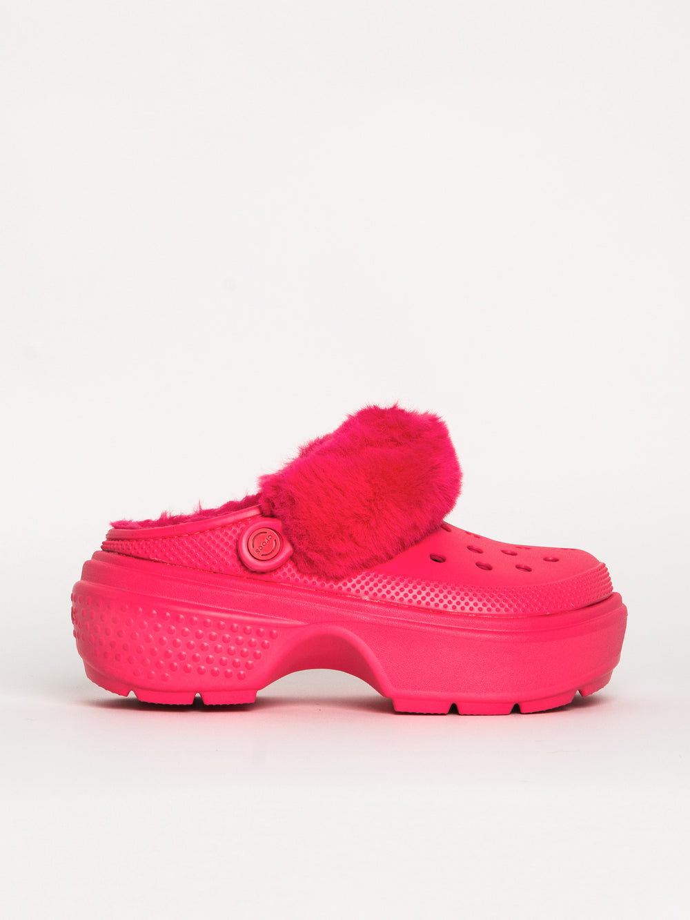 WOMENS CROCS STOMP LINED CLOG - CLEARANCE
