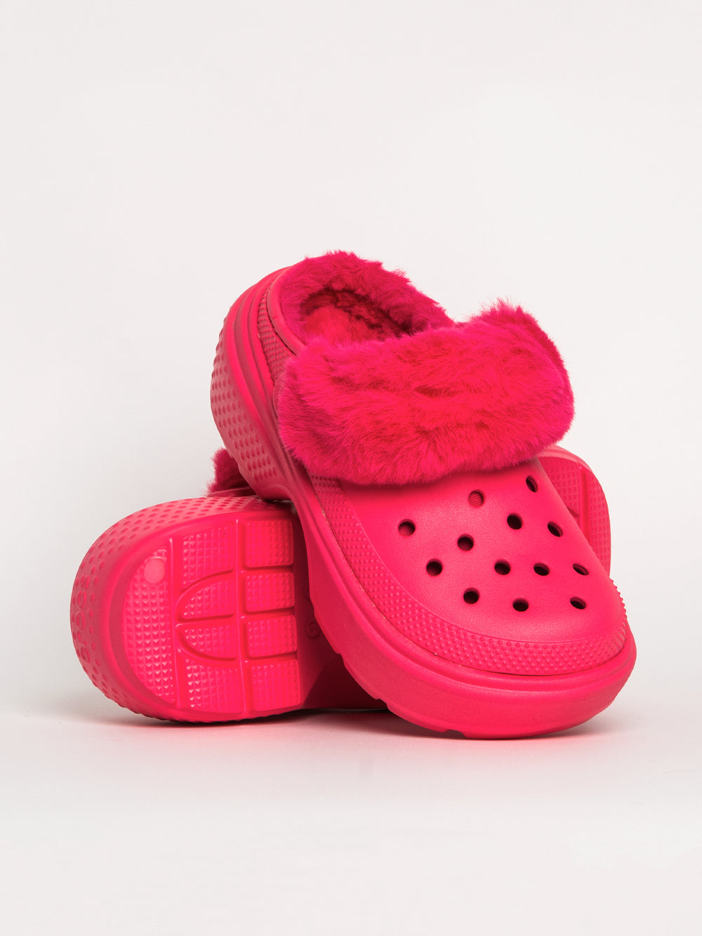 WOMENS CROCS STOMP LINED CLOG - CLEARANCE