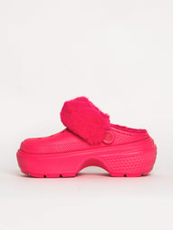 WOMENS CROCS STOMP LINED CLOG - CLEARANCE