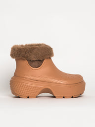 WOMENS CROCS STOMP LINED BOOT - CLEARANCE
