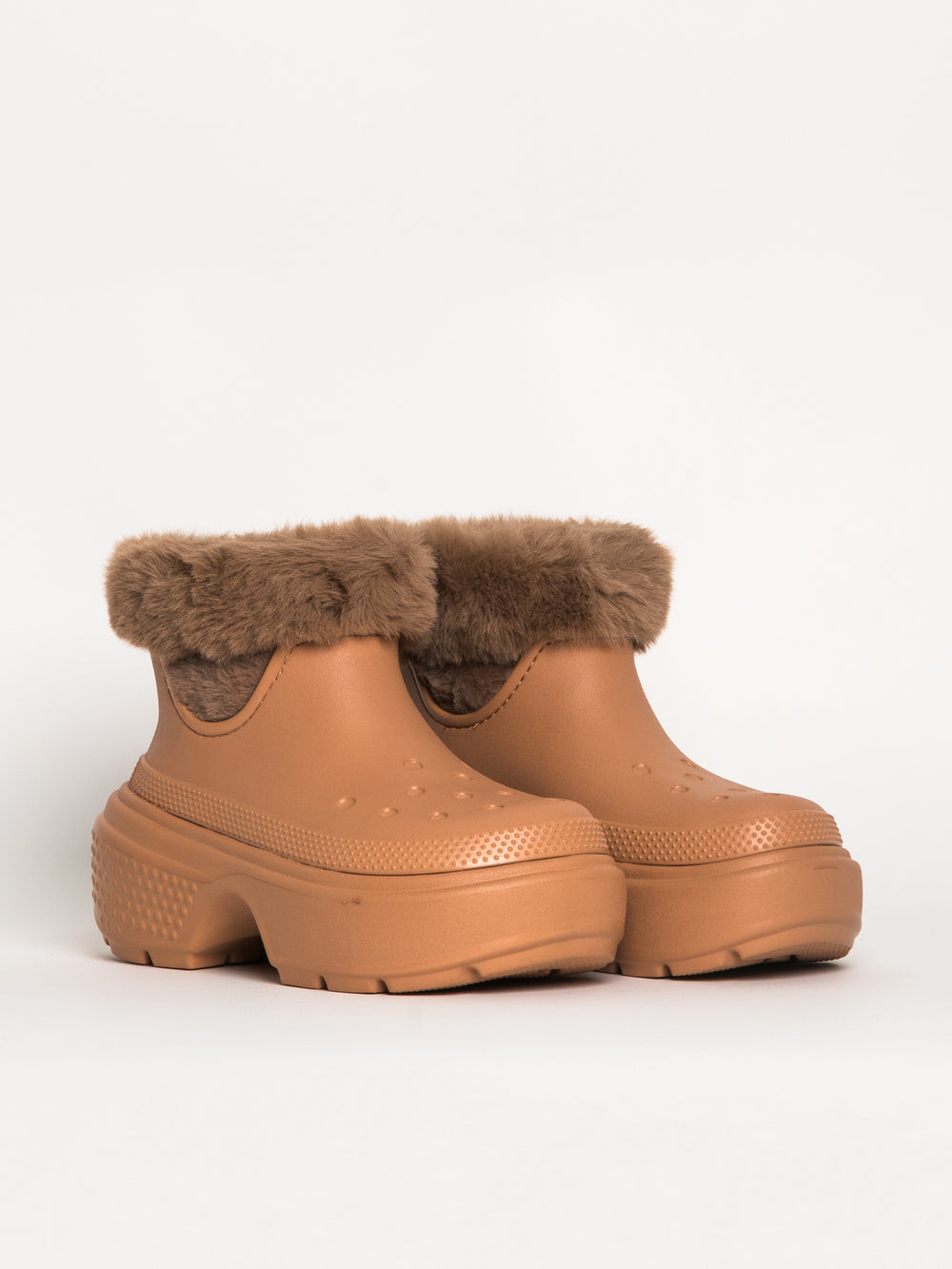 WOMENS CROCS STOMP LINED BOOT - CLEARANCE