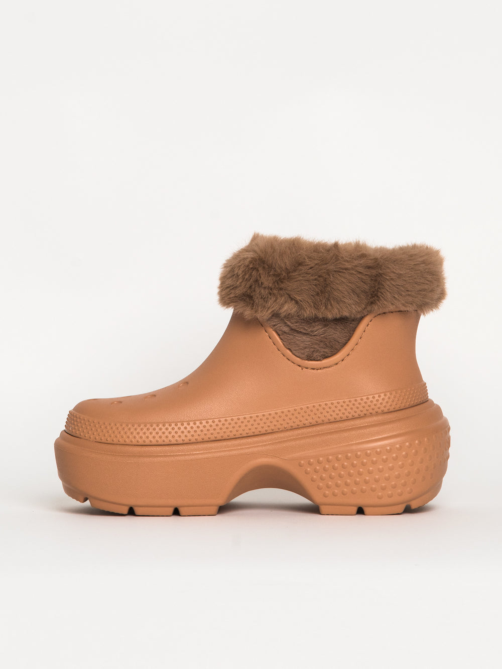 WOMENS CROCS STOMP LINED BOOT - CLEARANCE