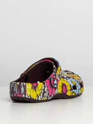 WOMENS CROCS CLASSIC GRAPHIC CLOG  - CLEARANCE