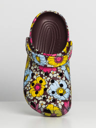 WOMENS CROCS CLASSIC GRAPHIC CLOG  - CLEARANCE
