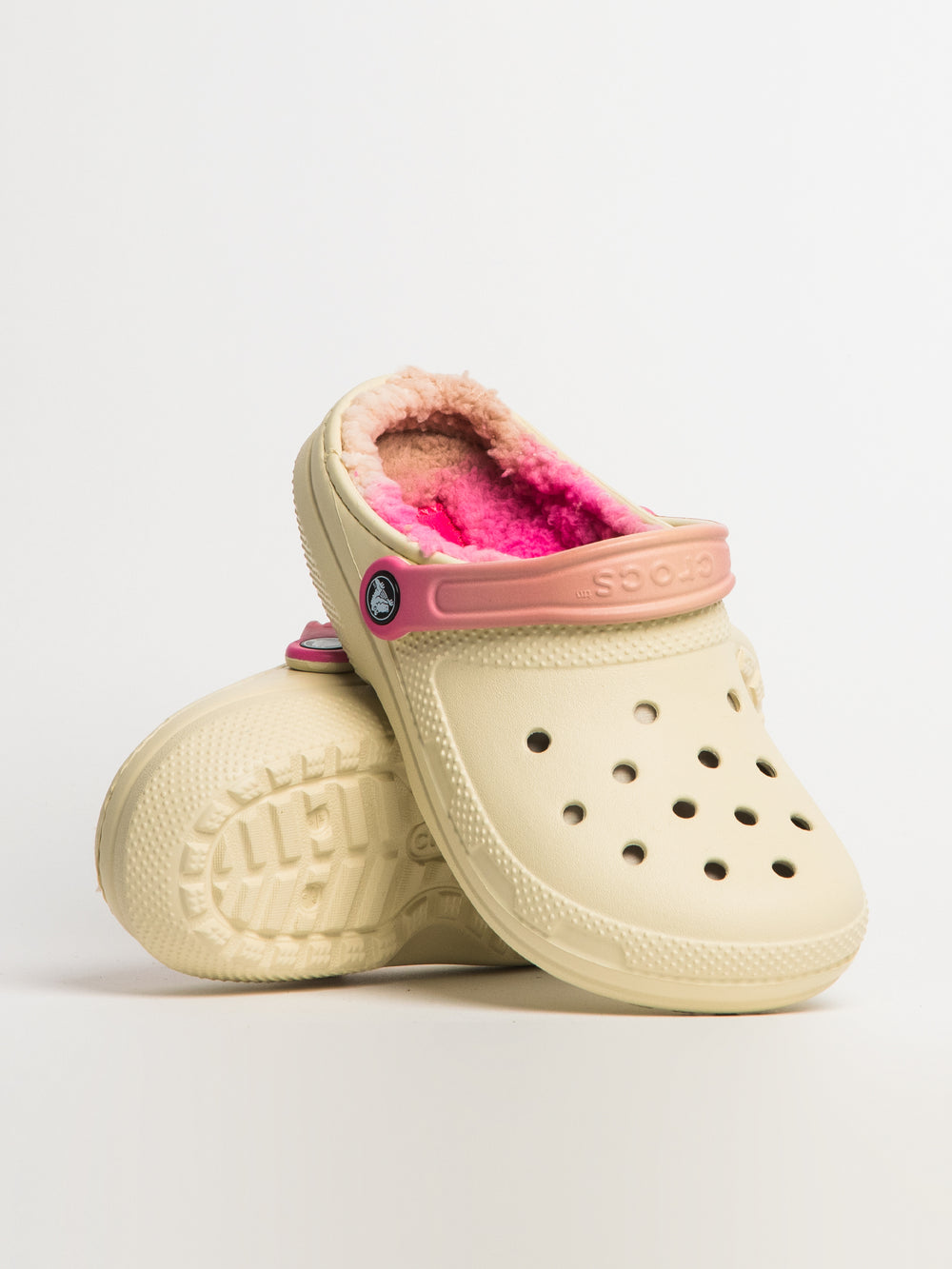 WOMENS CROCS CLASSIC LINED COLOUR DIP CLOG - CLEARANCE