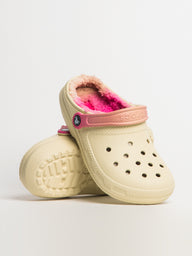 WOMENS CROCS CLASSIC LINED COLOUR DIP CLOG - CLEARANCE