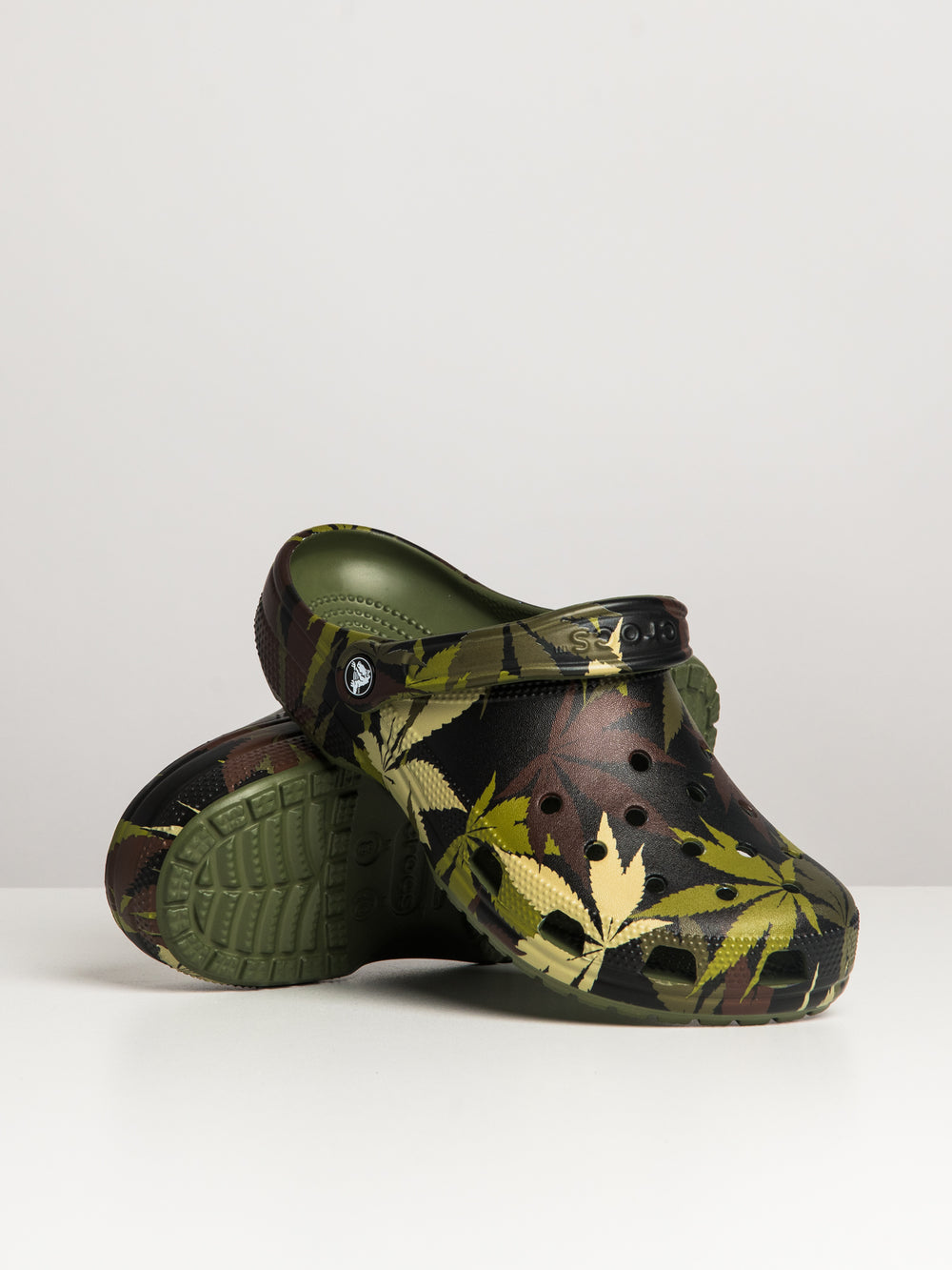 MENS CROCS CLASSIC HEMP CAMO CLOG  - CLEARANCE