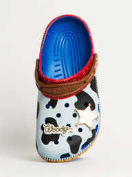 WOMENS CROCS TOY STORY WOODY CLASSIC CLOG - CLEARANCE