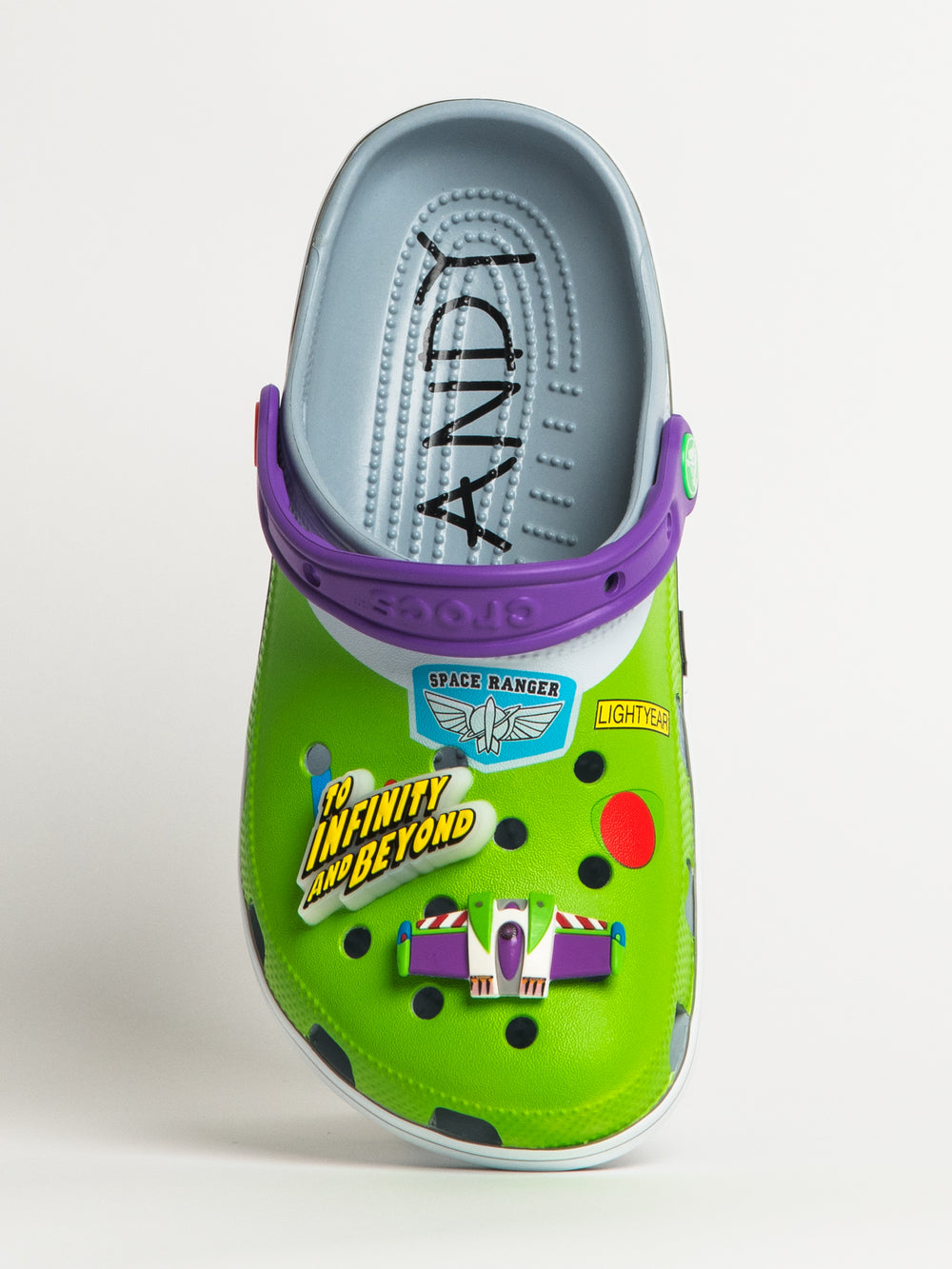 WOMENS CROCS TOY STORY BUZZ CLASSIC CLOG - CLEARANCE
