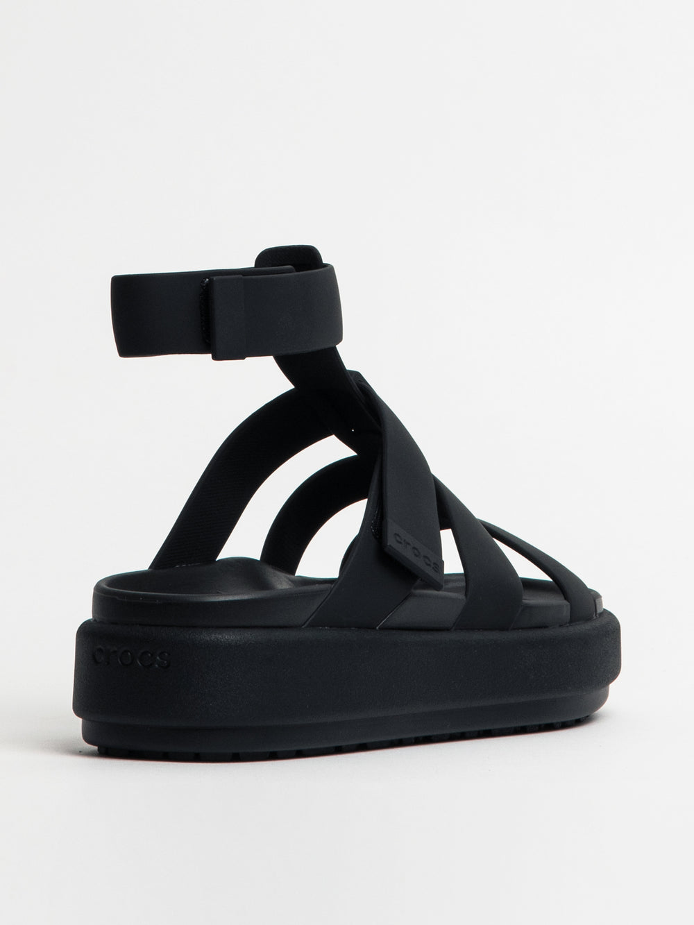 WOMENS CROCS BROOKLYN LUXE GLADIATOR  SANDALS - CLEARANCE