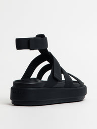 WOMENS CROCS BROOKLYN LUXE GLADIATOR  SANDALS - CLEARANCE