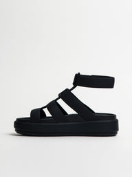 WOMENS CROCS BROOKLYN LUXE GLADIATOR  SANDALS - CLEARANCE