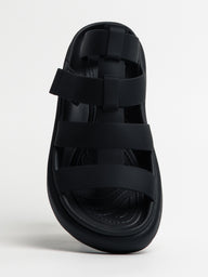 WOMENS CROCS BROOKLYN LUXE GLADIATOR  SANDALS - CLEARANCE