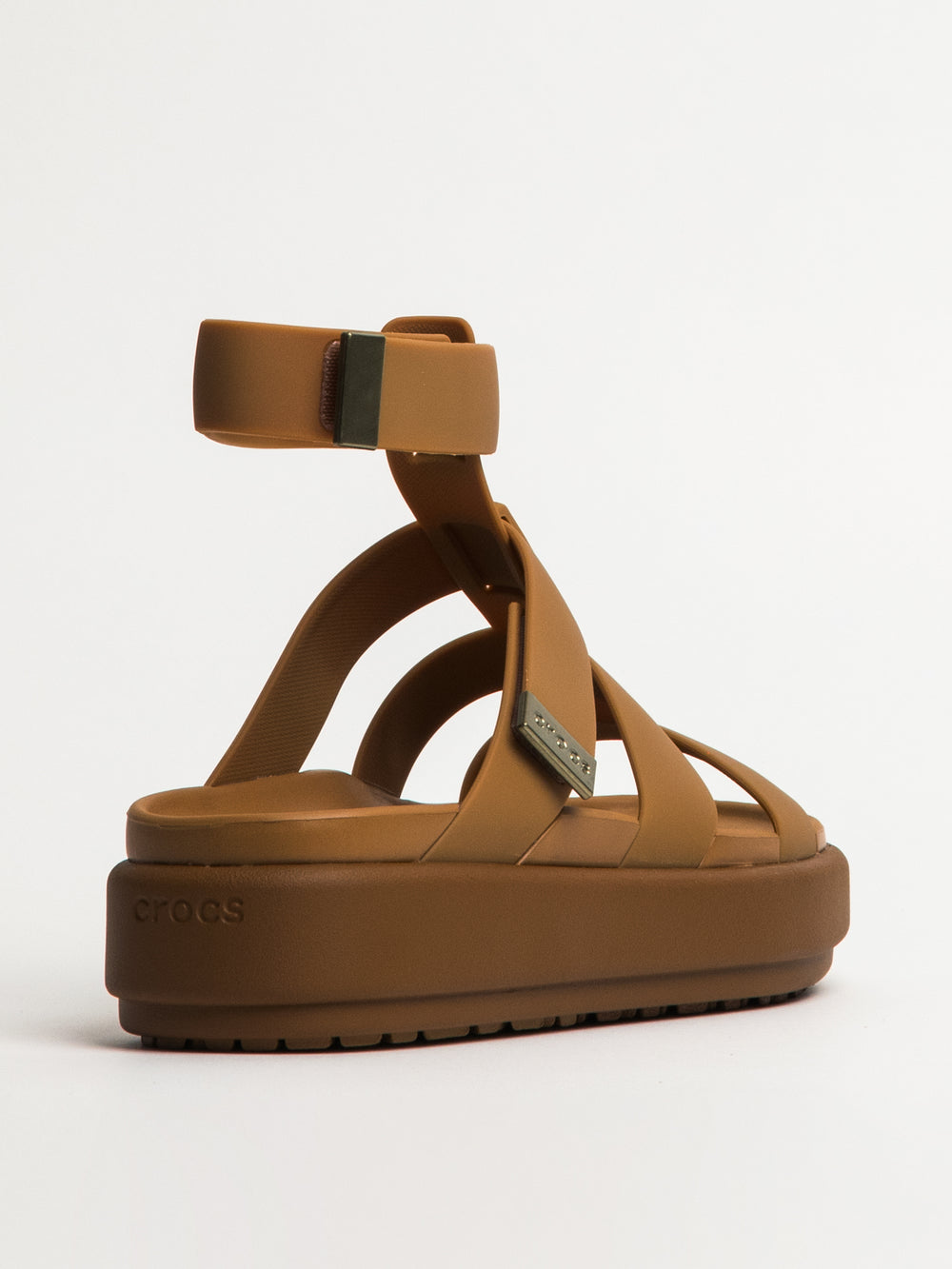 WOMENS CROCS BROOKLYN LUXE GLADIATOR  SANDALS - CLEARANCE