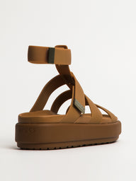 WOMENS CROCS BROOKLYN LUXE GLADIATOR  SANDALS - CLEARANCE