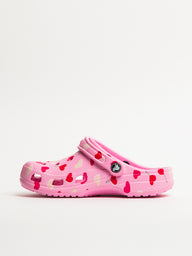 WOMENS CROCS CLASSIC V-DAY CLOG - CLEARANCE