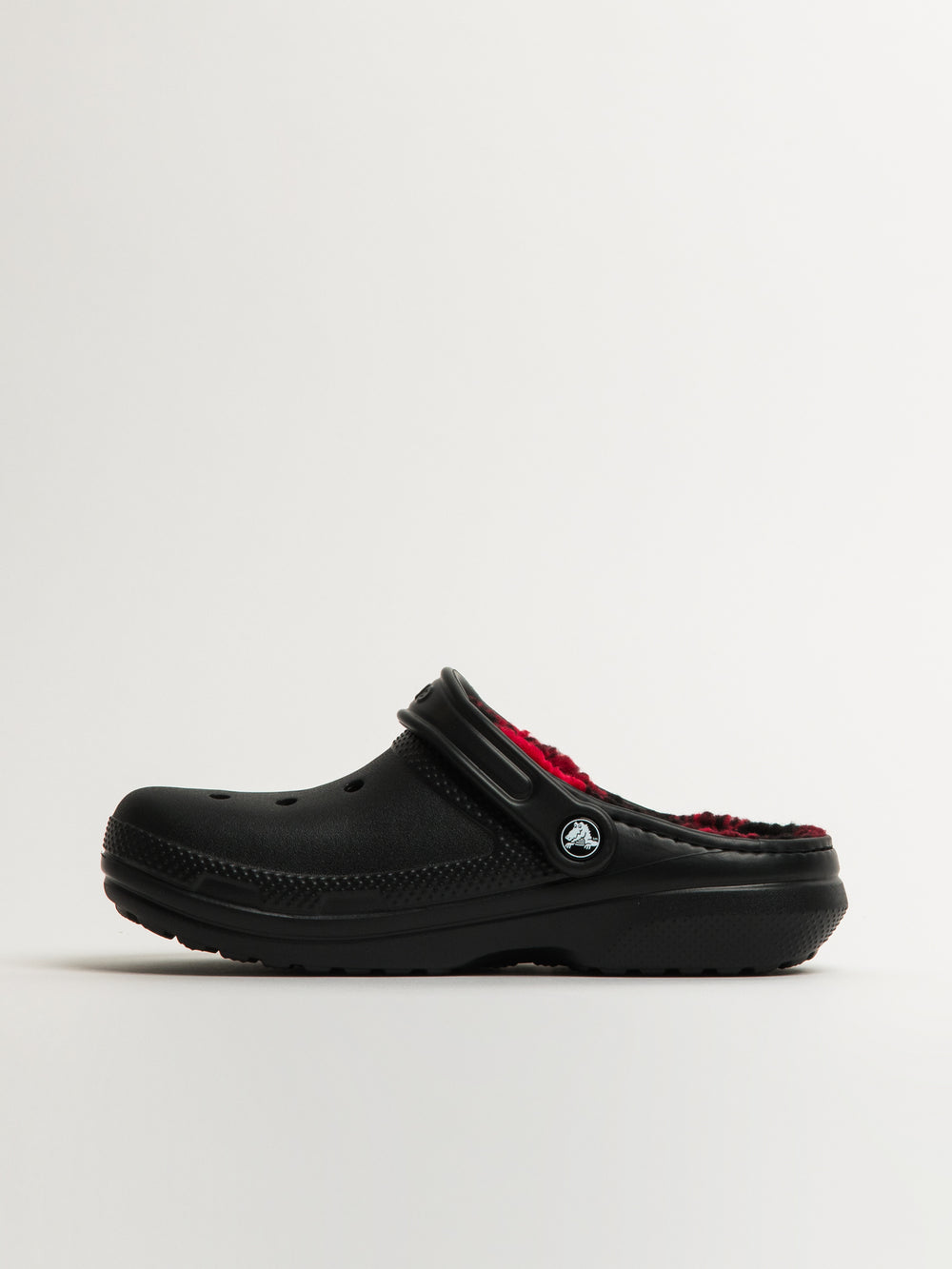 WOMENS CROCS CLASSIC BUFFALO CHECK LINED CLOG - CLEARANCE