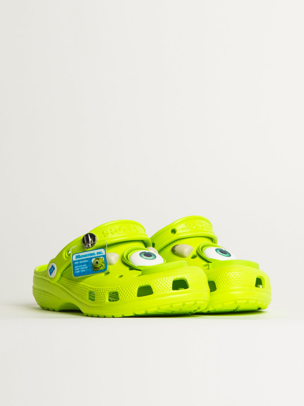 WOMENS CROCS MONSTERS INC MIKE CLASSIC CLOG - LIME GREEN