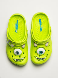 WOMENS CROCS MONSTERS INC MIKE CLASSIC CLOG - LIME GREEN