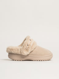 CROCS CLASSIC UNFURGETTABLE VEGAN CLOG SLIP-ON - CREAM