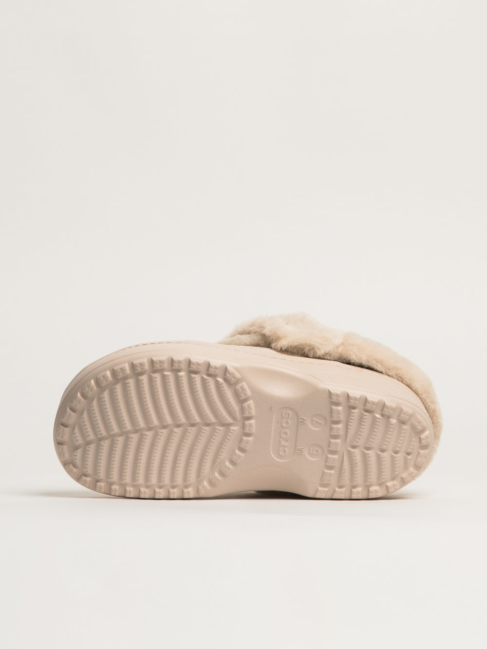 CROCS CLASSIC UNFURGETTABLE VEGAN CLOG SLIP-ON - CREAM