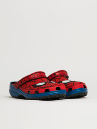 CROCS SPIDERMAN CLASSIC CLOG SLIP-ON - RED