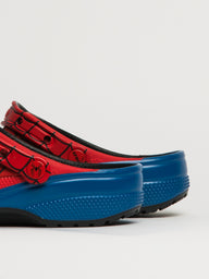 CROCS SPIDERMAN CLASSIC CLOG SLIP-ON - RED