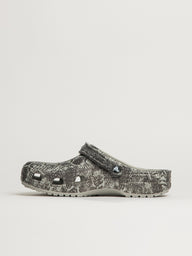 CROCS CLASSIC POP ANIMAL CLOG SLIP-ON - GREY