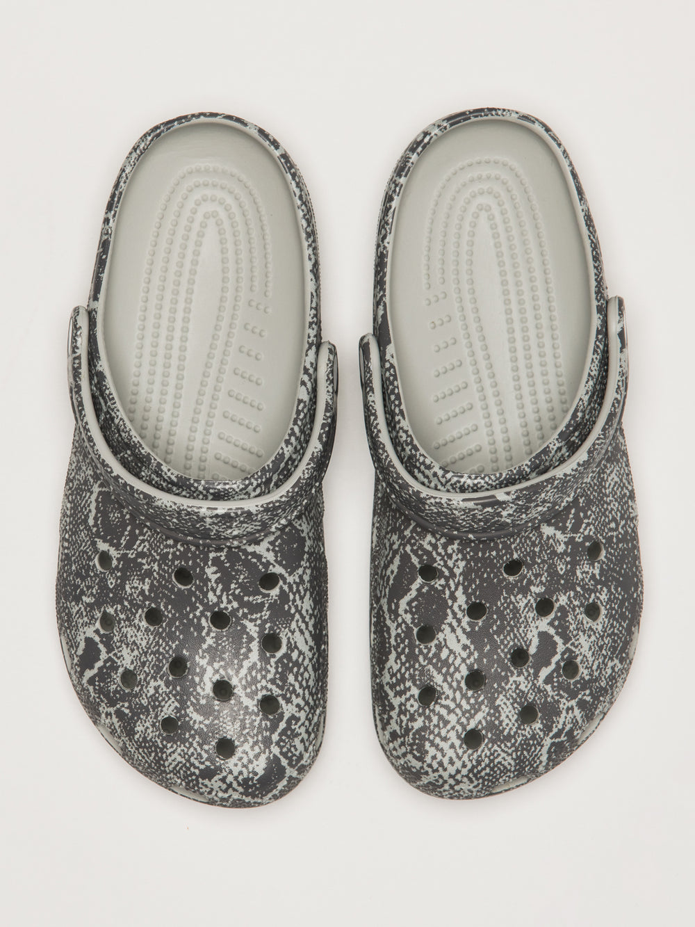 CROCS CLASSIC POP ANIMAL CLOG SLIP-ON - GREY