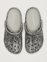 CROCS CLASSIC POP ANIMAL CLOG SLIP-ON - GREY