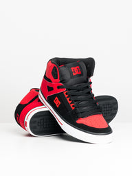 MENS DC SHOES PURE HIGH TOP SNEAKER - CLEARANCE