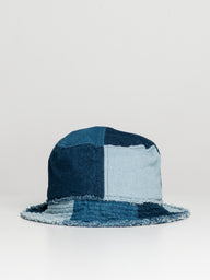 DLG BUCKET HAT - PATCH DENIM - CLEARANCE