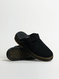 MENS DR MARTENS CARSON SUEDE MULES - CLEARANCE