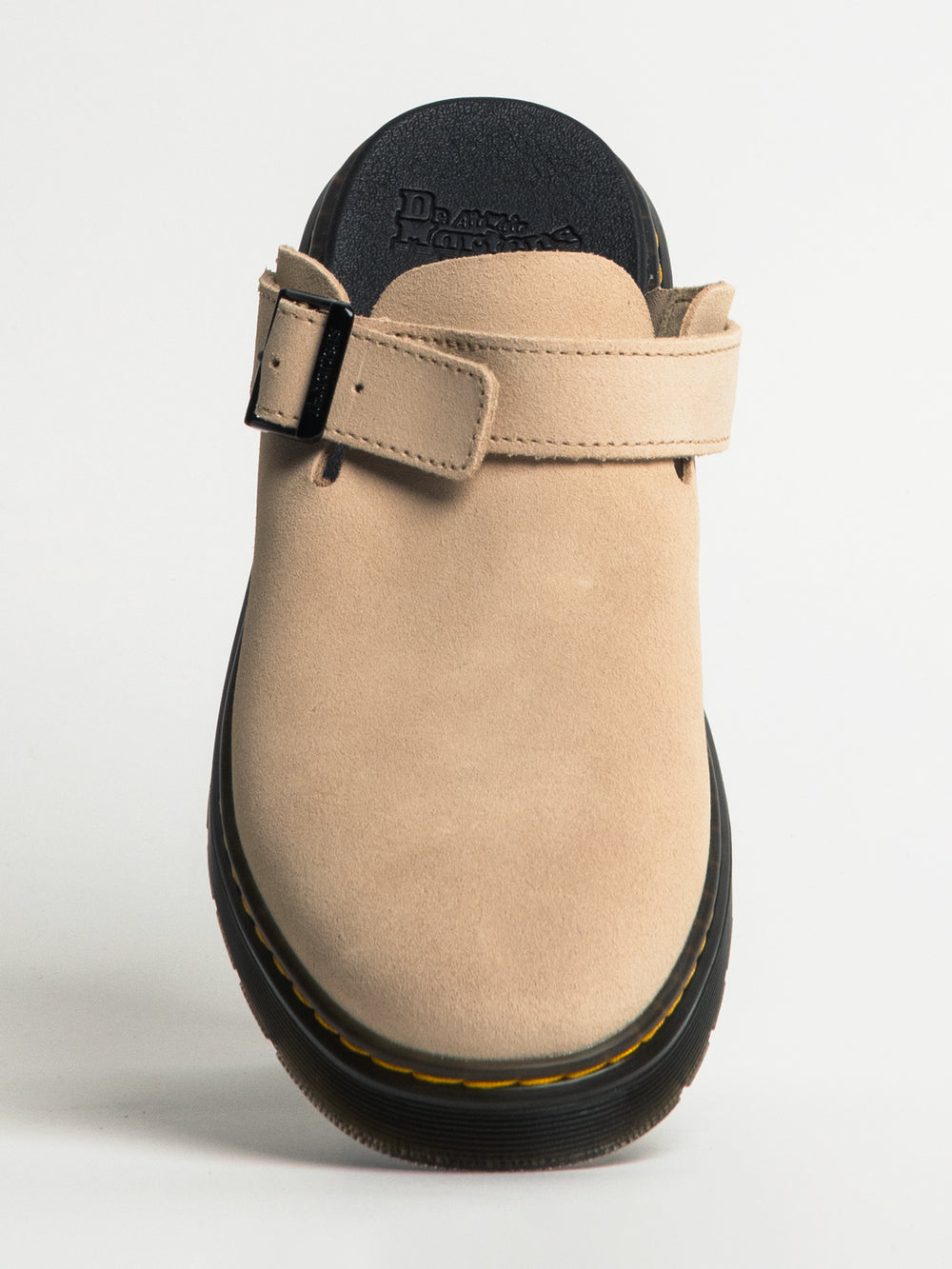 MENS DR MARTENS CARSON SUEDE MULES - CLEARANCE