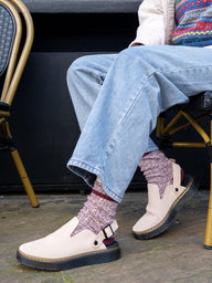 MENS DR MARTENS CARSON SUEDE MULES - CLEARANCE