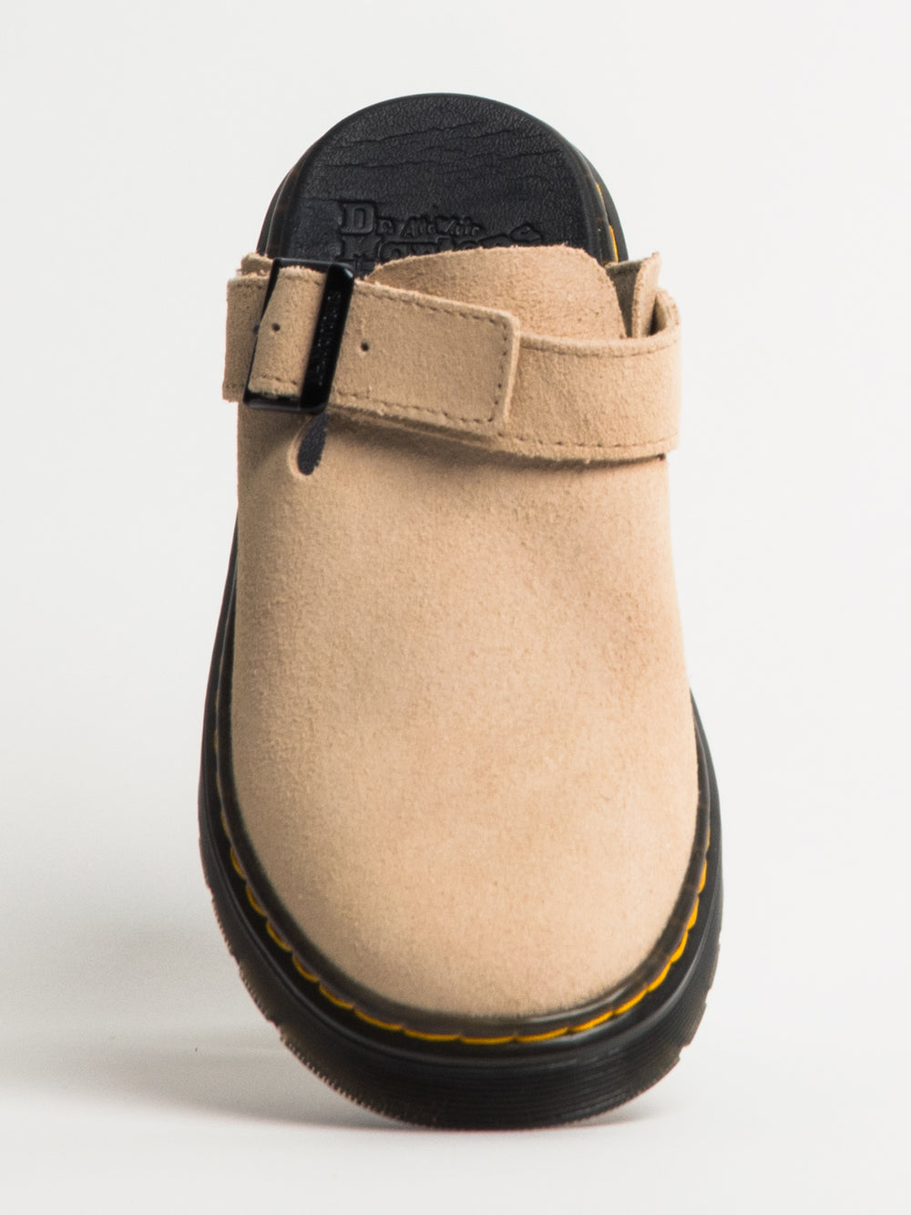 WOMENS DR MARTENS CARSON SUEDE MULES - CLEARANCE