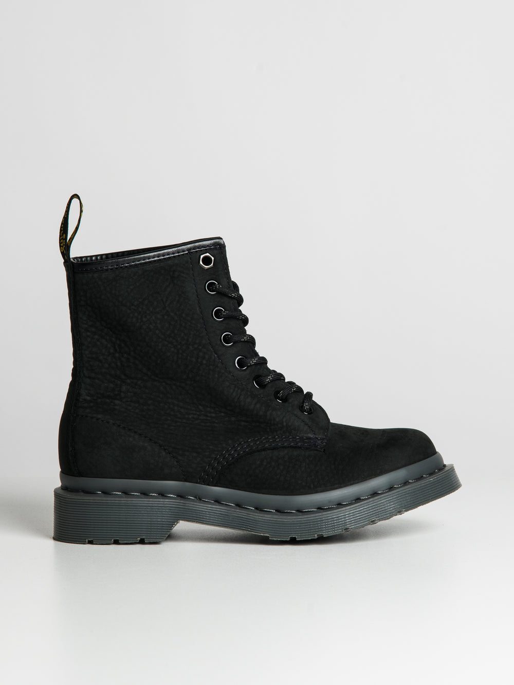 WOMENS DR MARTENS 1460 MILLED NUBUCK WATER PROOF BOOT - CLEARANCE