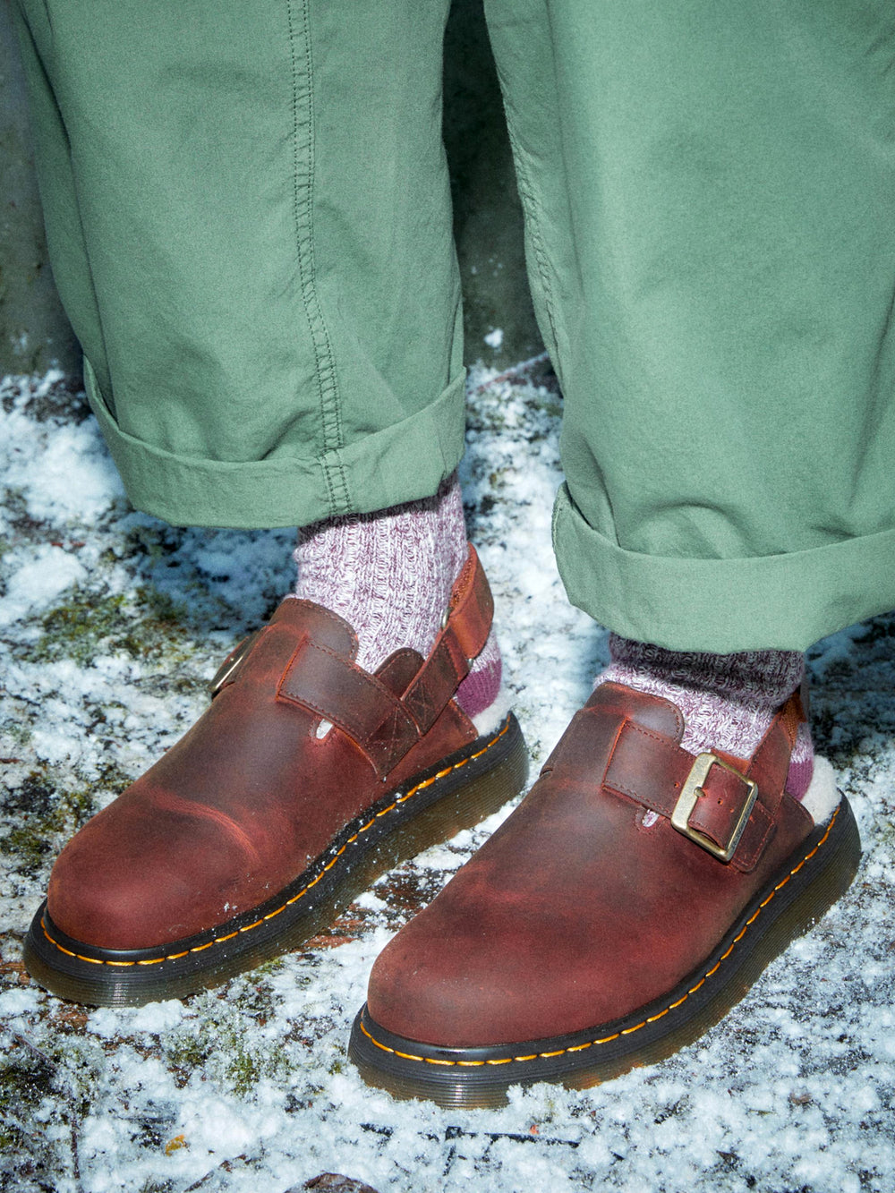 WOMENS DR MARTENS JORGE II ARCHIVE PULL UP - CLEARANCE