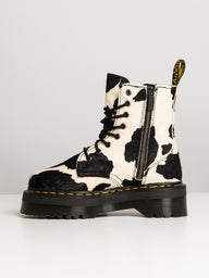 WOMENS DR MARTENS JADON COW PRINT HAIR ON - CLEARANCE