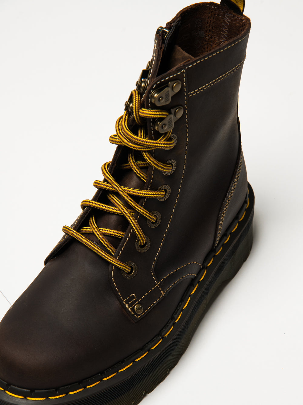 WOMENS DR MARTENS JADON ARC CRAZY HORSE BOOTS - CLEARANCE