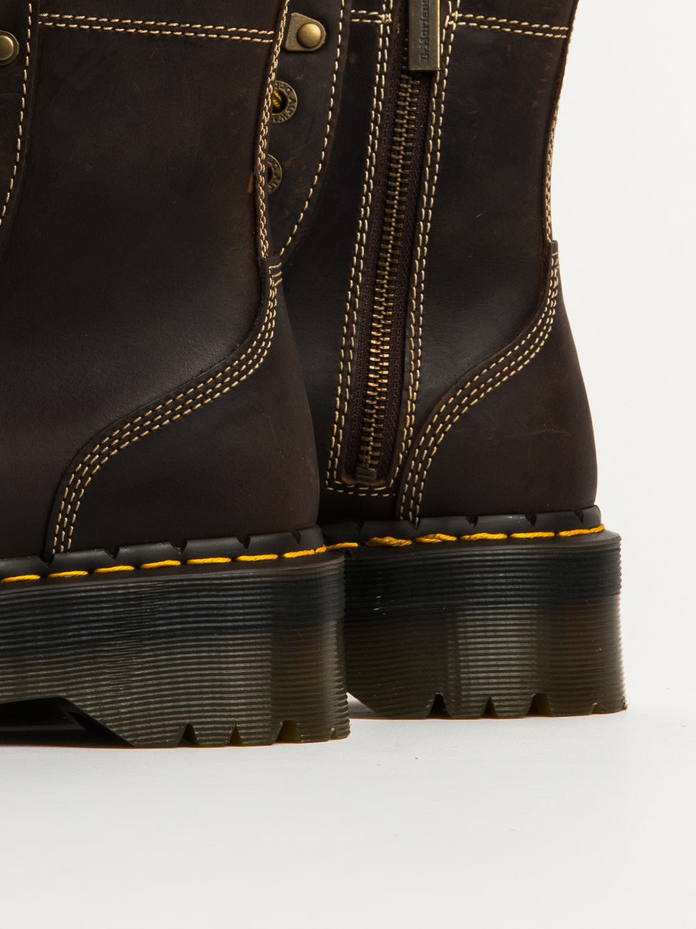 WOMENS DR MARTENS JADON ARC CRAZY HORSE BOOTS - CLEARANCE